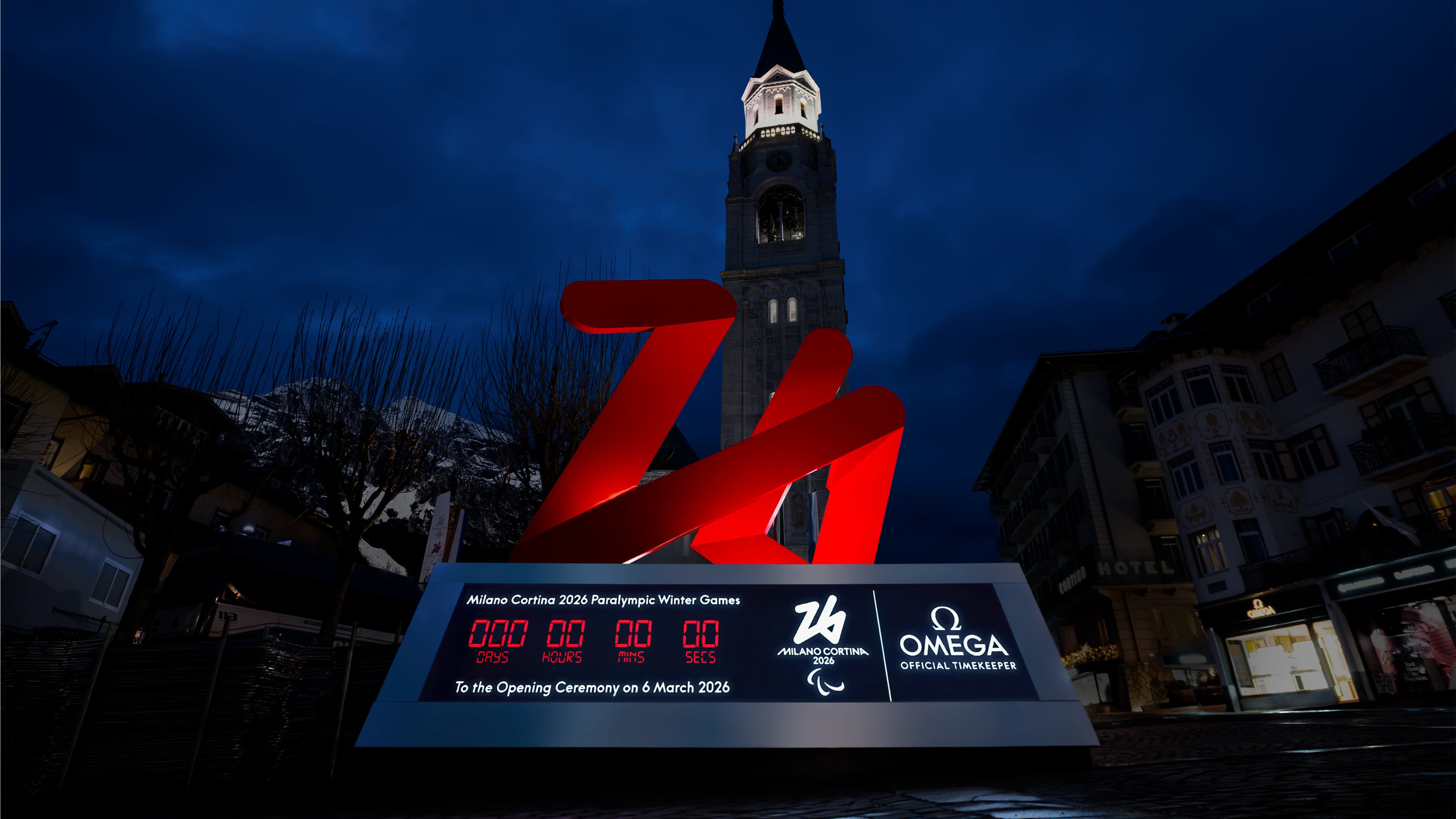 ミラノ・コルティナ 2026 冬季パラリンピックにてオメガはオフィシャルタイムキーパーとしての計時を開始